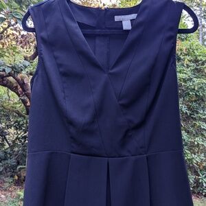 Banana Republic Peplum Black Top Size 8
